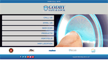 Tablet Screenshot of godbysafeandlock.com